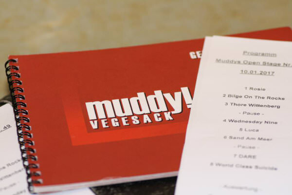 Teilnehmerliste der Muddys Open Stage